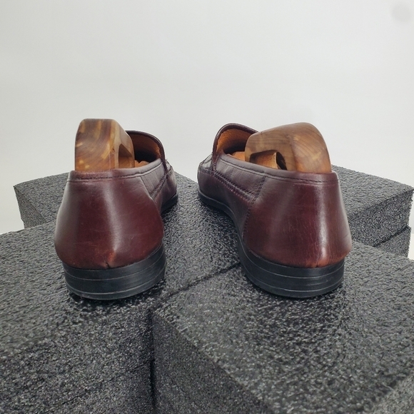Stanley Blacker Genuine Leather Tassel Loafers Men Size 10.5M Shoes 49174 main image 5